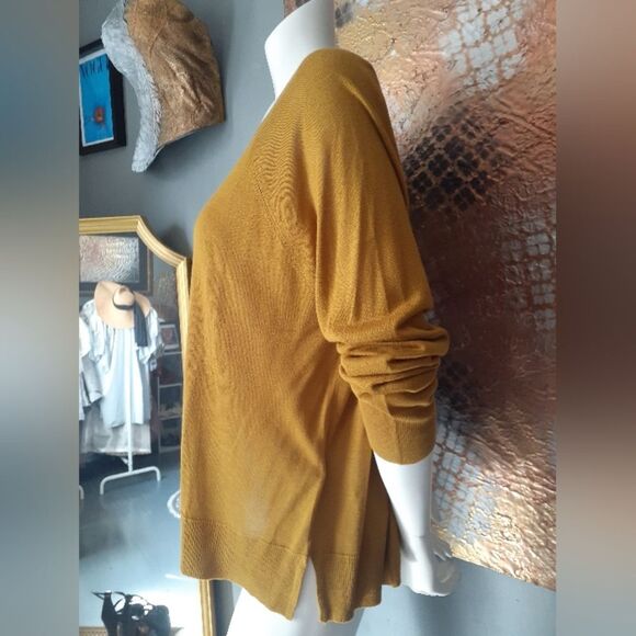 Zara Mustard Yellow Women's Sweater - Picture 5 of 11